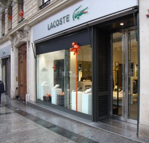 lacoste champ elysee